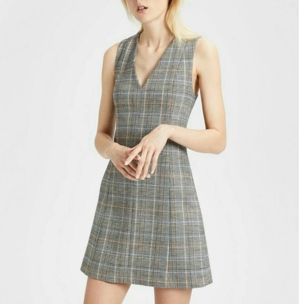 NWT - Theory - Women’s Plaid Dress - size 8